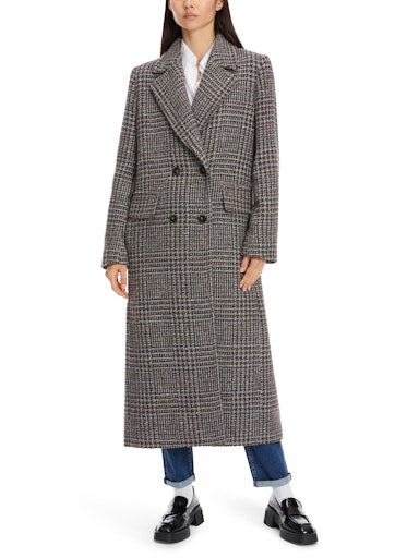 VINTAGE CHECK BLAZER STYLE COAT