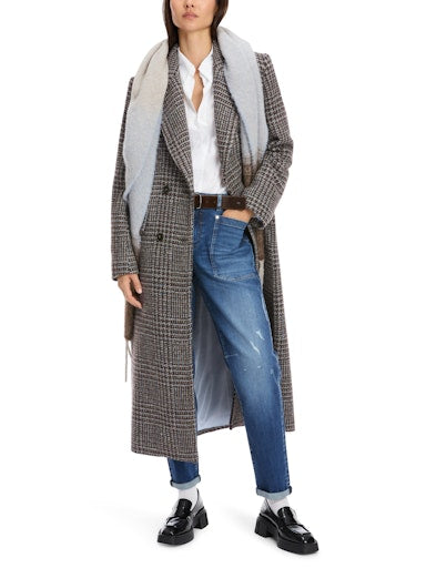 VINTAGE CHECK BLAZER STYLE COAT