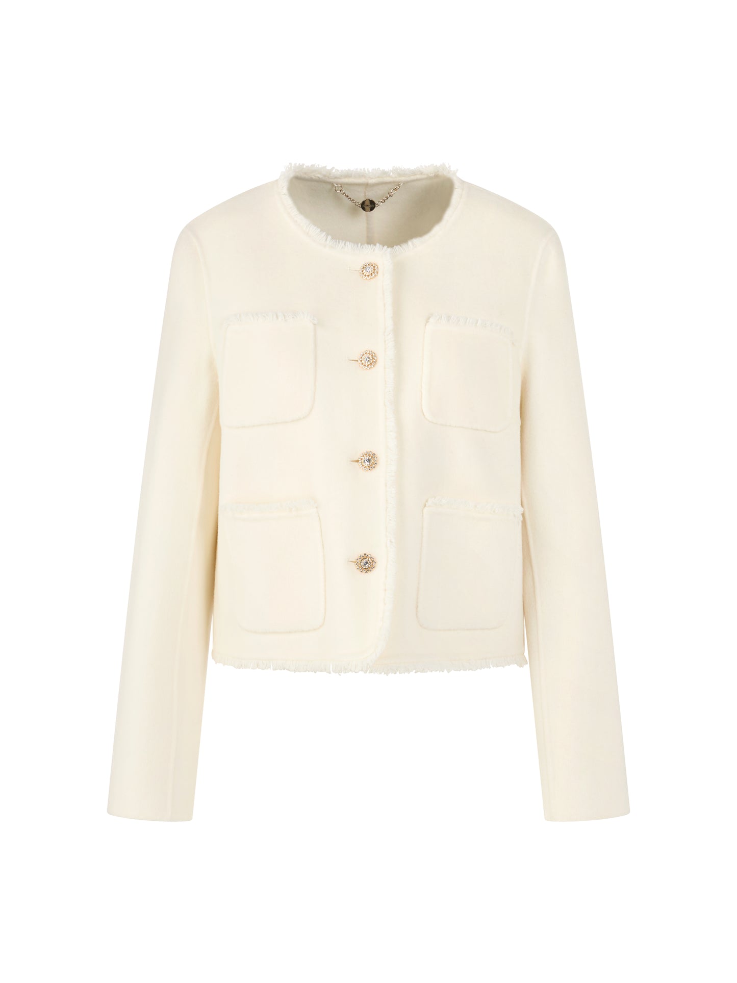 CHANEL STYLE JACKET ECRU