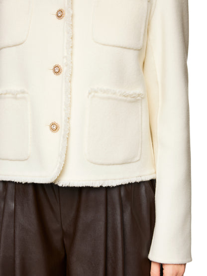 CHANEL STYLE JACKET ECRU