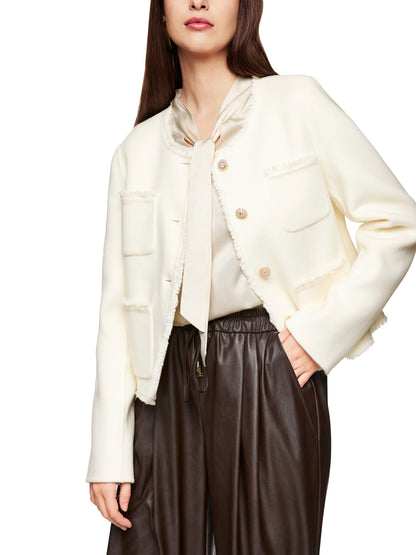 CHANEL STYLE JACKET ECRU