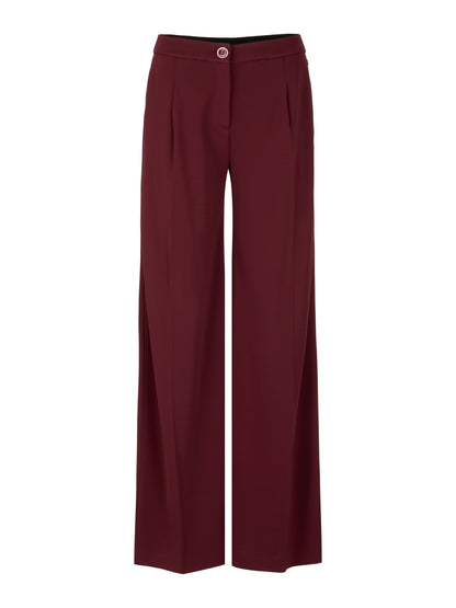 WICHITA CLASSIC HIGH WAISTED PANTS MAROON