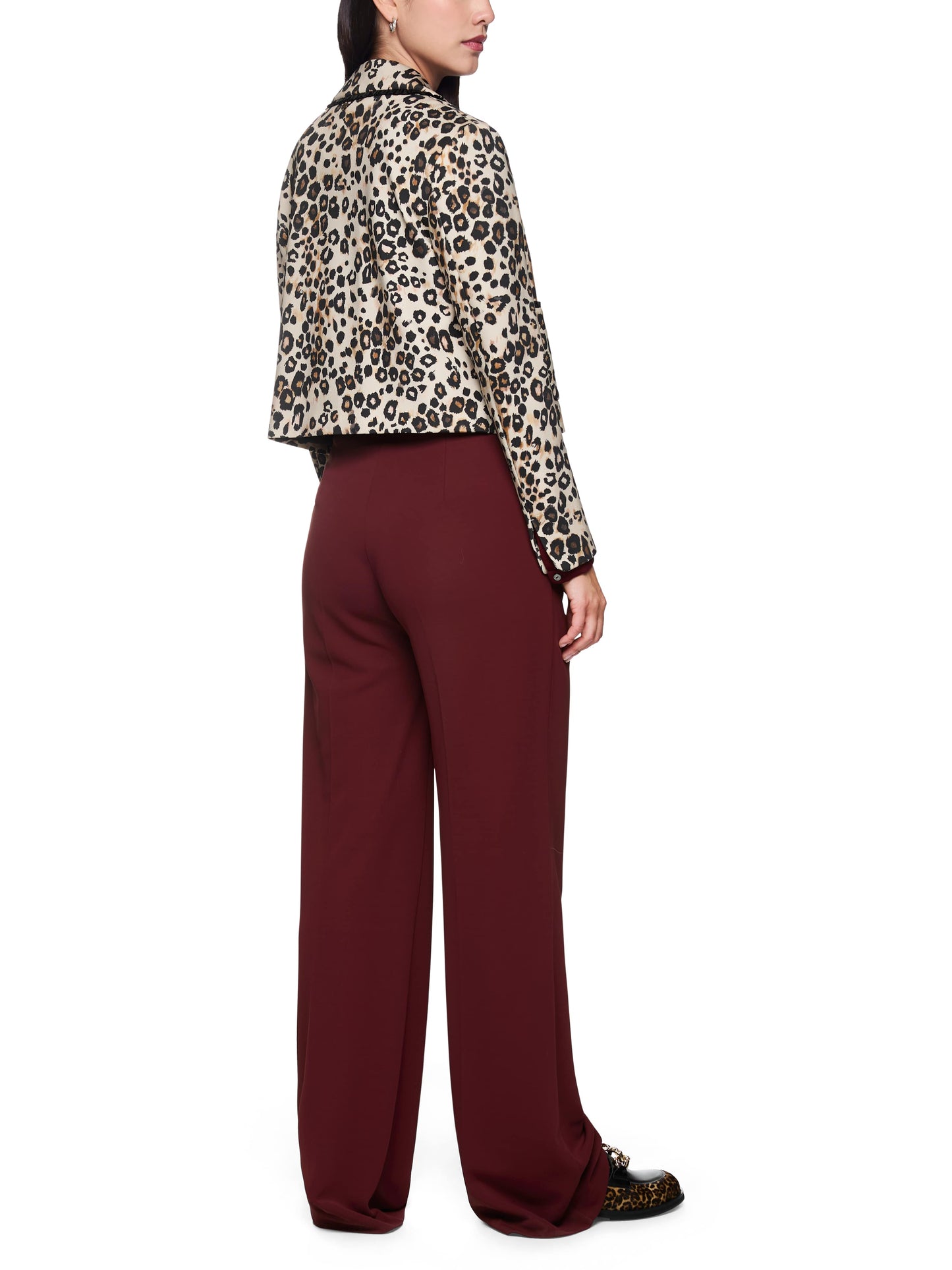 WICHITA CLASSIC HIGH WAISTED PANTS MAROON