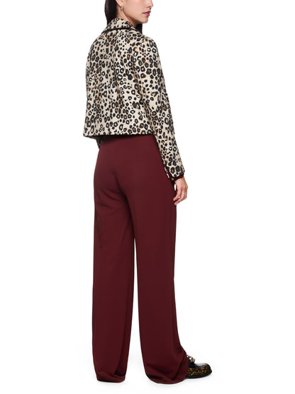 WICHITA CLASSIC HIGH WAISTED PANTS MAROON