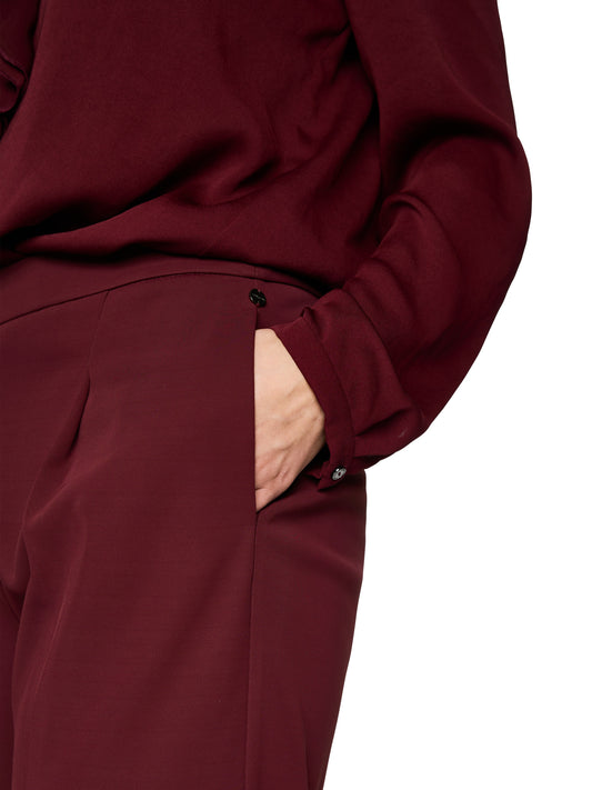 WICHITA CLASSIC HIGH WAISTED PANTS MAROON