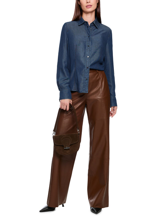 DENIM BLOUSE INDIGO