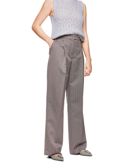 WASCO MODERN HERRINGBONE TROUSERS