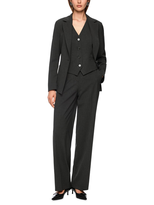 MODERN FLANNEL BLAZER W TIE
