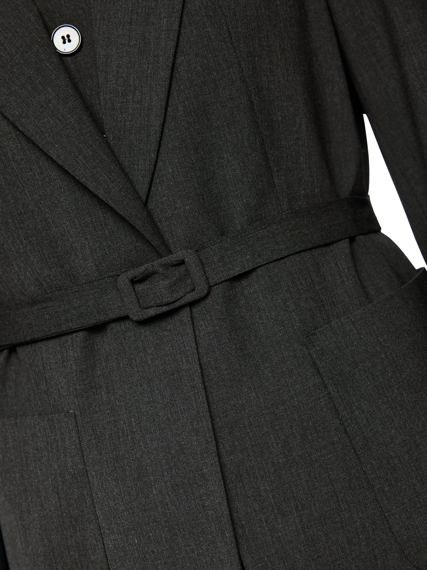 MODERN FLANNEL BLAZER W TIE