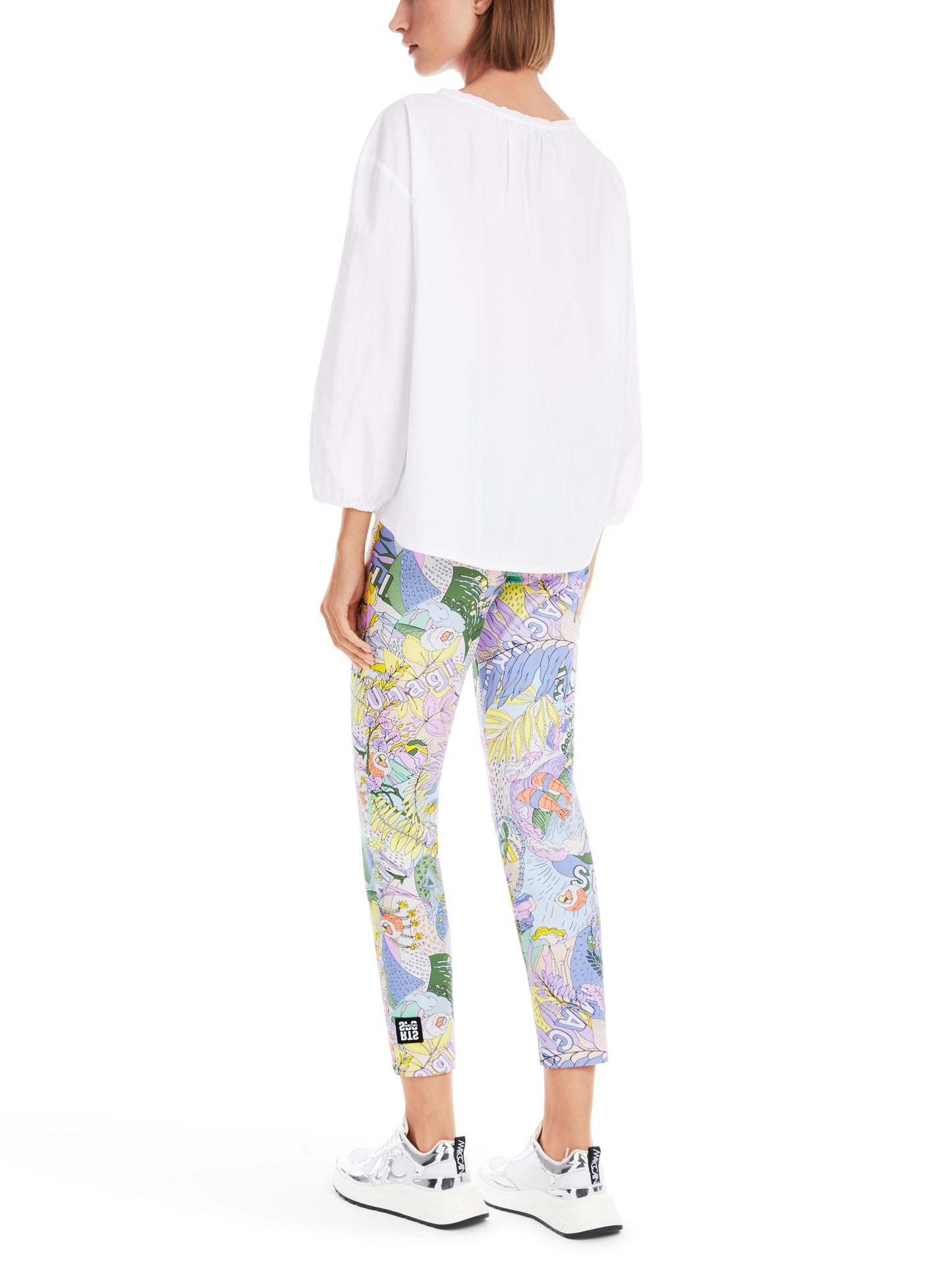 RETHINK CASUAL BLOUSE W ELASTICATED WAIST