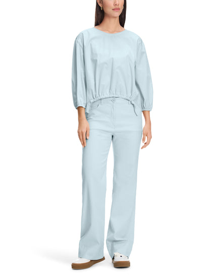 RETHINK CASUAL BLOUSE W ELASTICATED WAIST