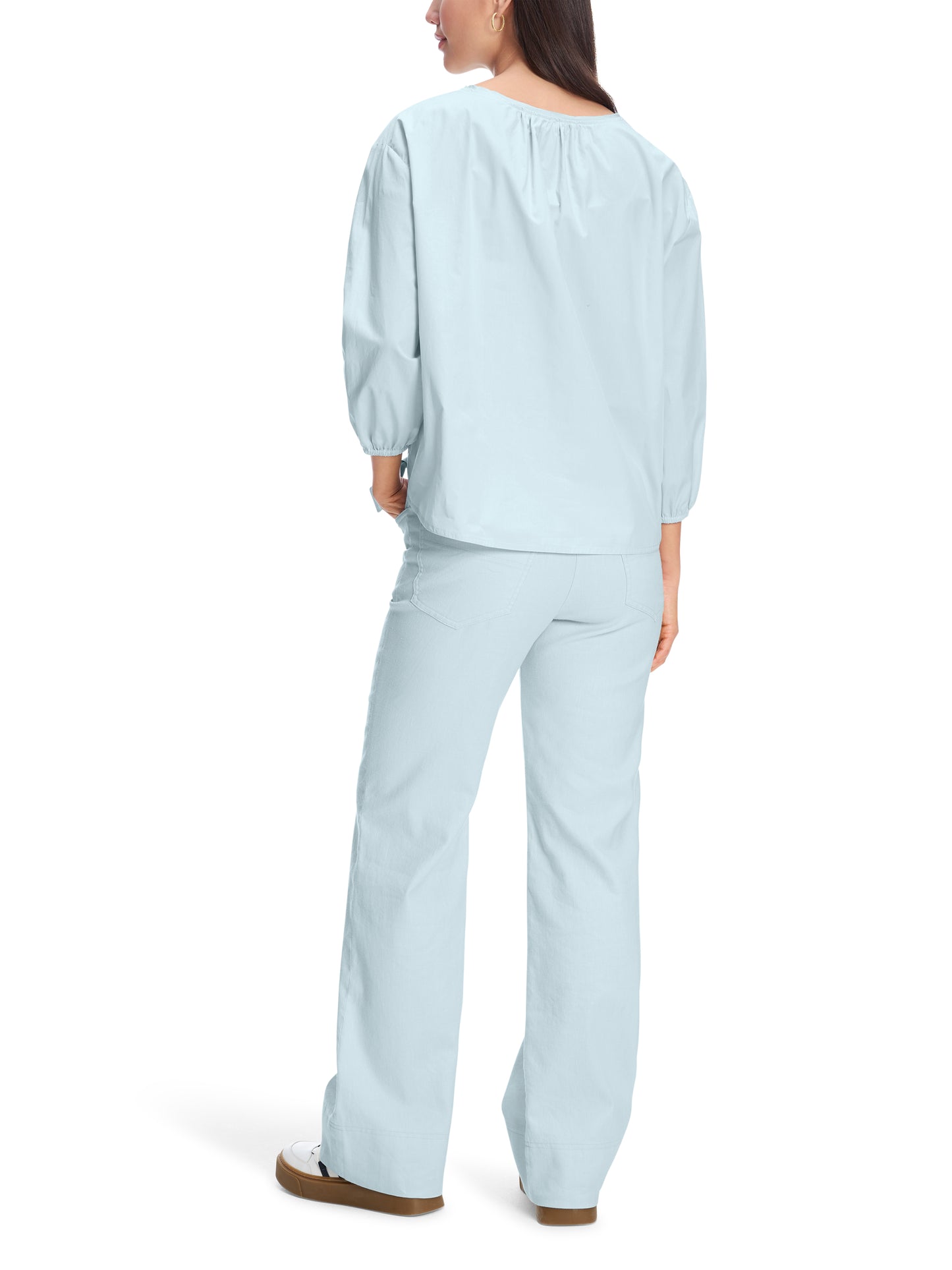 RETHINK CASUAL BLOUSE W ELASTICATED WAIST