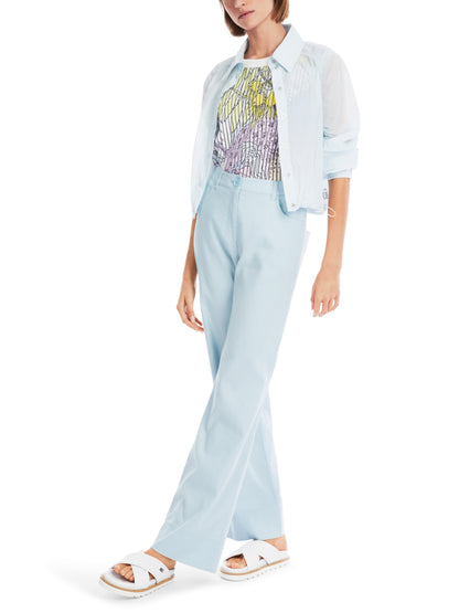 FAID LINEN BLEND TROUSERS