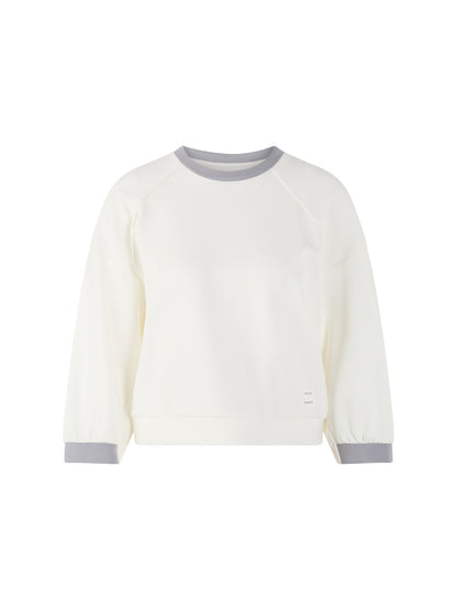 CREWNECK 3/4 SLEEVE SWEATSHIRTS OFF-WHITE