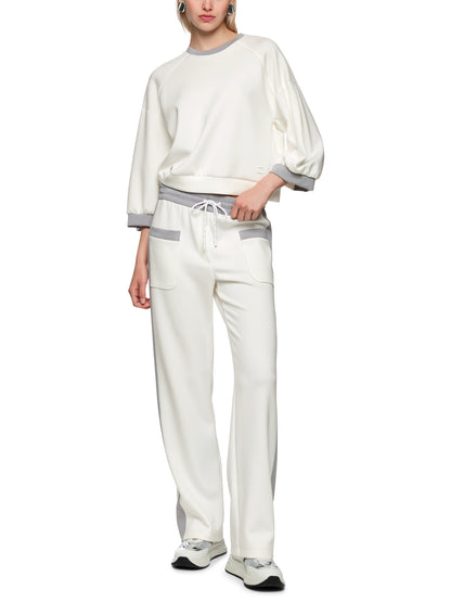 CREWNECK 3/4 SLEEVE SWEATSHIRTS OFF-WHITE