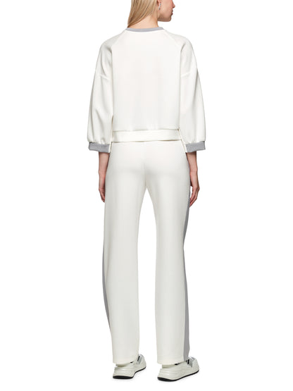 CREWNECK 3/4 SLEEVE SWEATSHIRTS OFF-WHITE