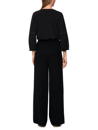 LOOSE FITTING LEISURE BLOUSE BLACK