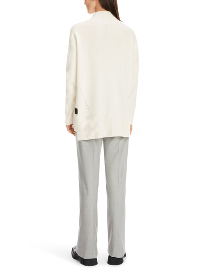 MOCK NECK LOOSE FIT KNIT