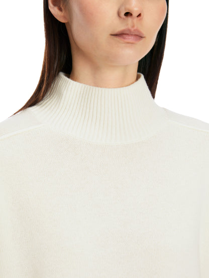 MOCK NECK LOOSE FIT KNIT