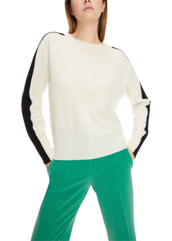 WOOL & CASHMERE BLEND SPORT KNIT