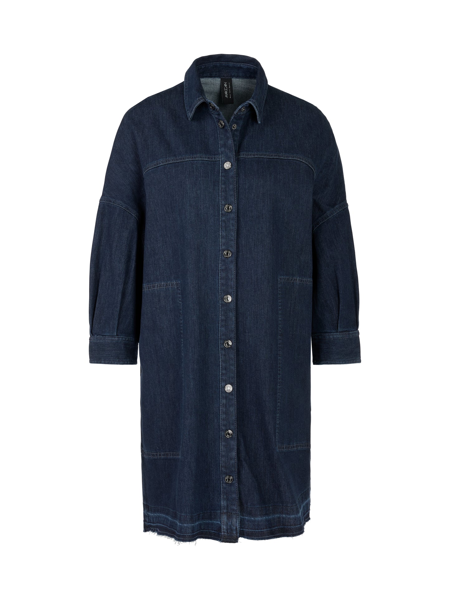 INDIGO DENIM SHIRT DRESS