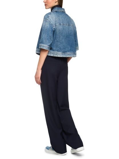 NAVY WASHINGTON TRAVEL DRAWSTRING PANTS