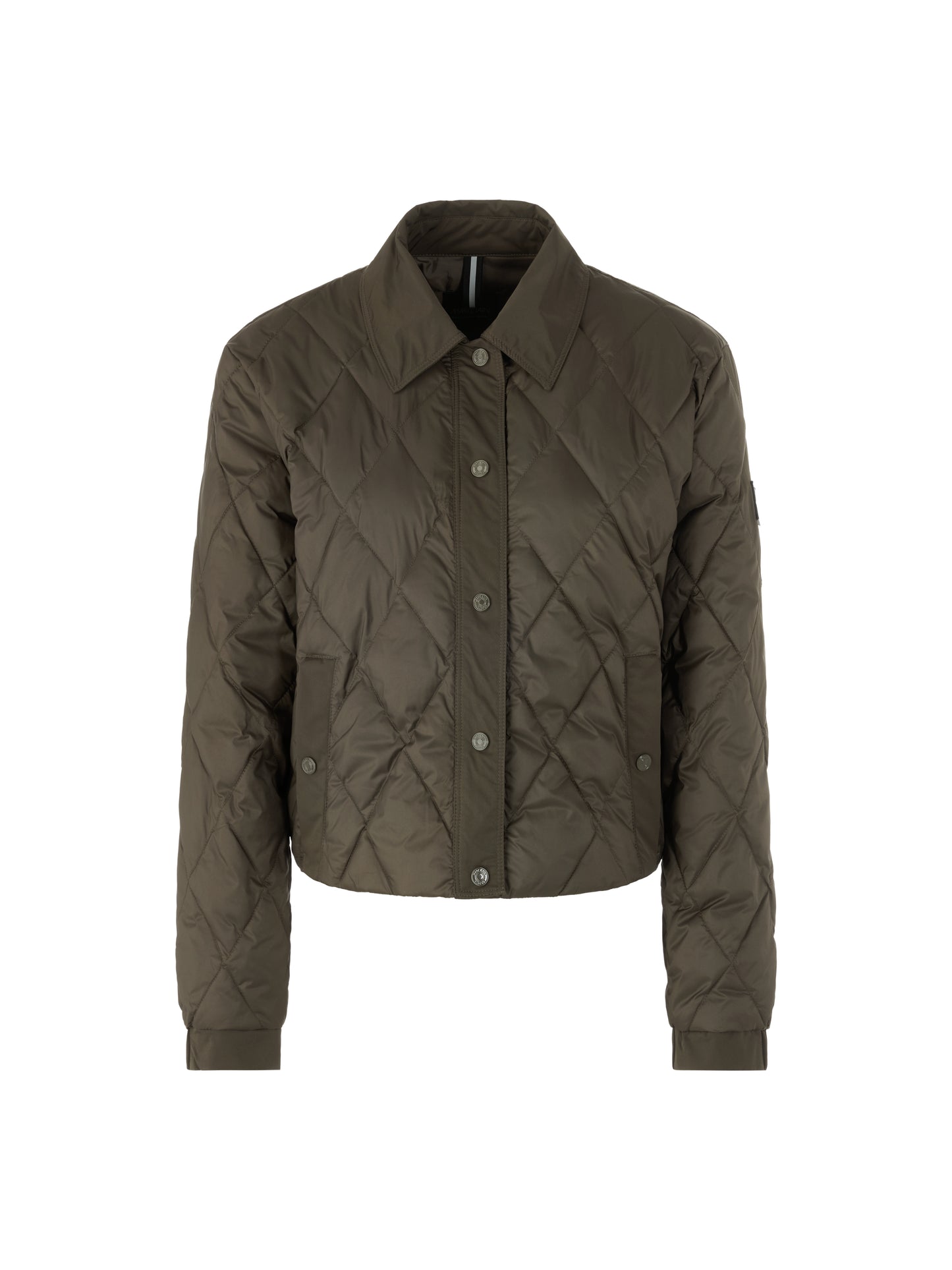 SPORTS QUILTED JACKET W PRESS STUDS