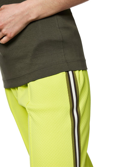 BASIC RIB SCOOP NECK TANK OLIVE