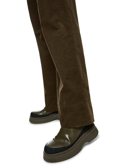 CASUAL CORDUROY DRAWSTRING PANTS