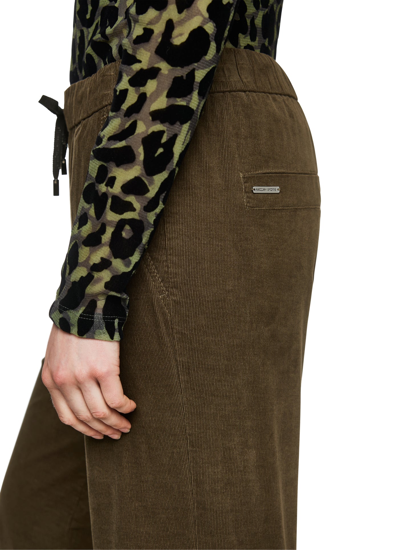 CASUAL CORDUROY DRAWSTRING PANTS