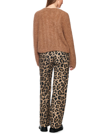 SEAMLESS CARDIGAN MILK COFFEE