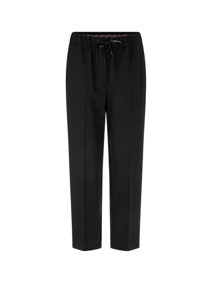 RANCHI PANTS W DRAWSTRING BLACK