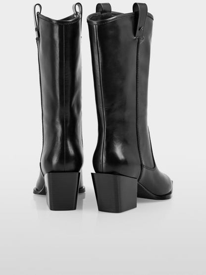 WESTERN STYLE CUBAN HEEL BOOT