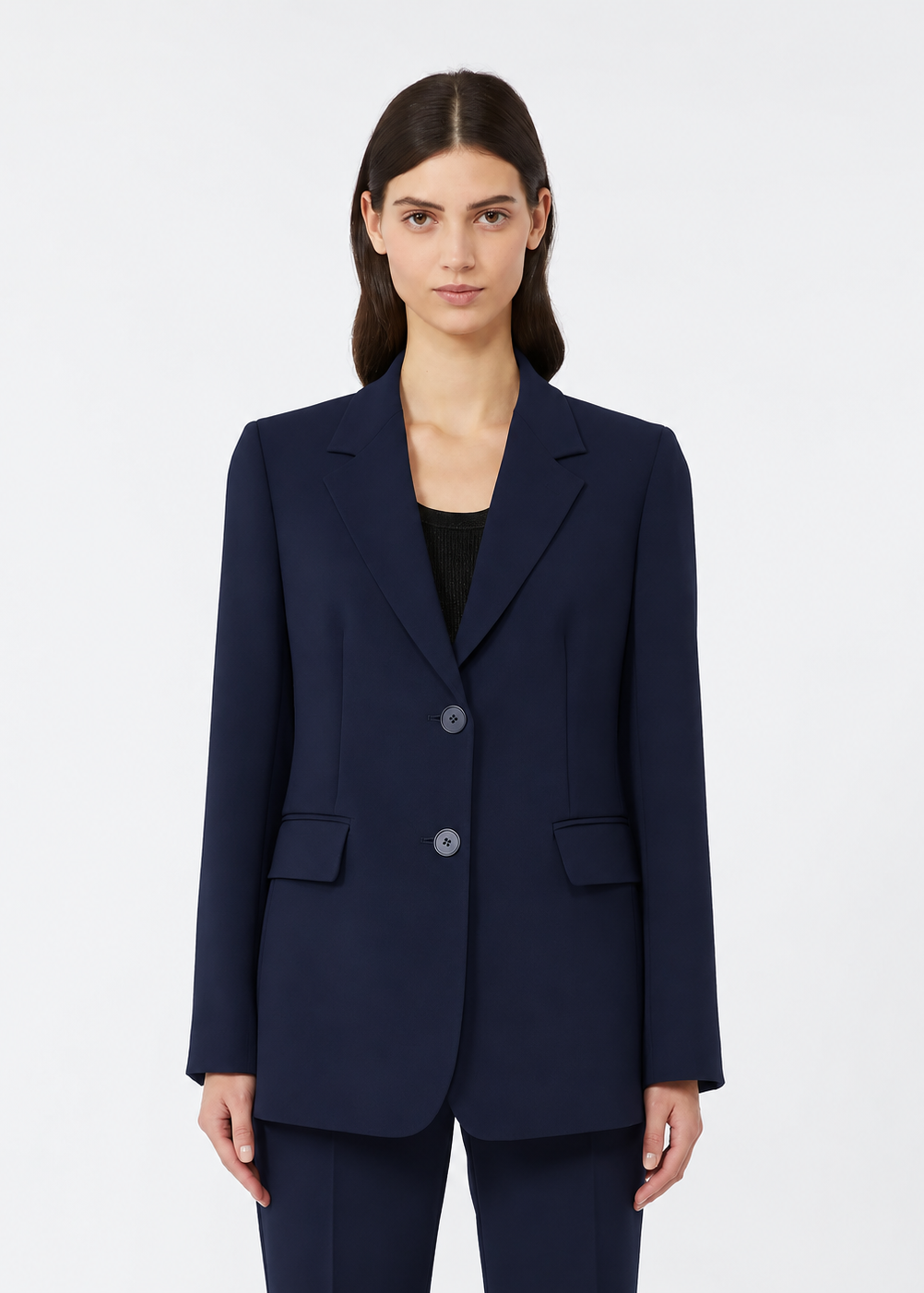 Linz Cady Jacket In Navy by Max Mara - view 1