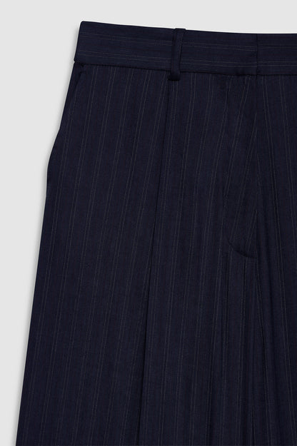 PAOLA TROUSER NAVY PINSTRIPE PANT