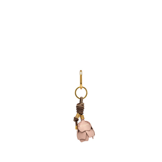 Charm Desert Flower Key Chain Pink Salt by Gianni Chiarini - exclusive to MOYA