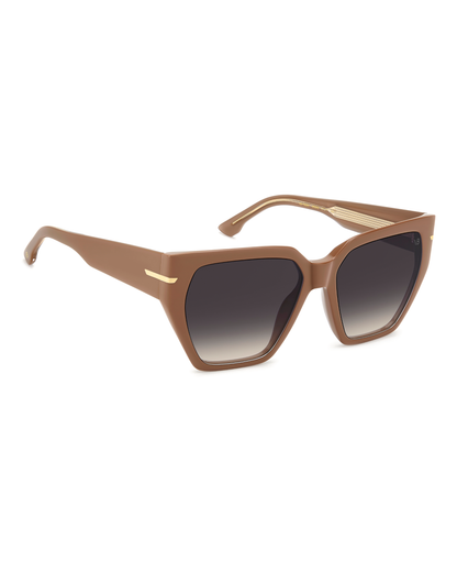 V-CUT LOGO VB NUDE ANGLED  SUNGLASSES