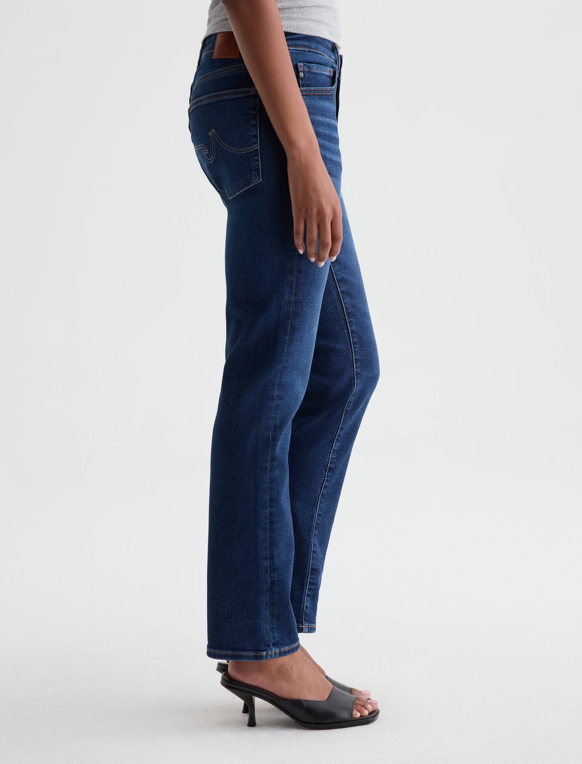 Sandra Low Rise Jeans In Outspoken by AG Jeans - view 4