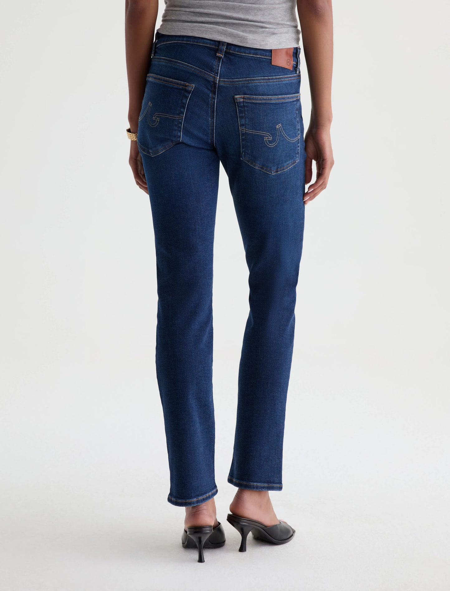 Sandra Low Rise Jeans In Outspoken by AG Jeans - view 7
