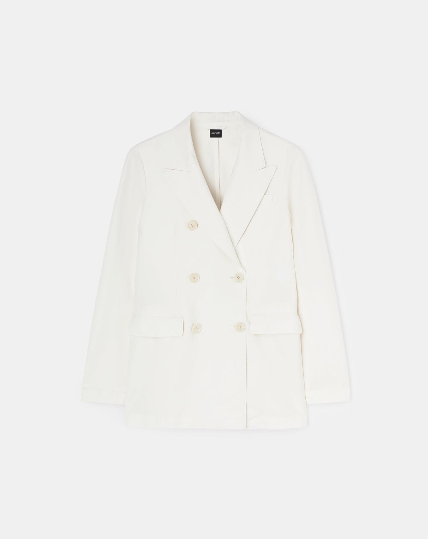 Double Breasted Gabardine Jacket