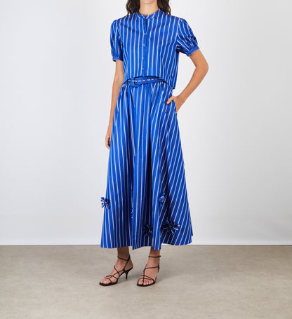 JUDE-C SHIRT AZURE STRIPE