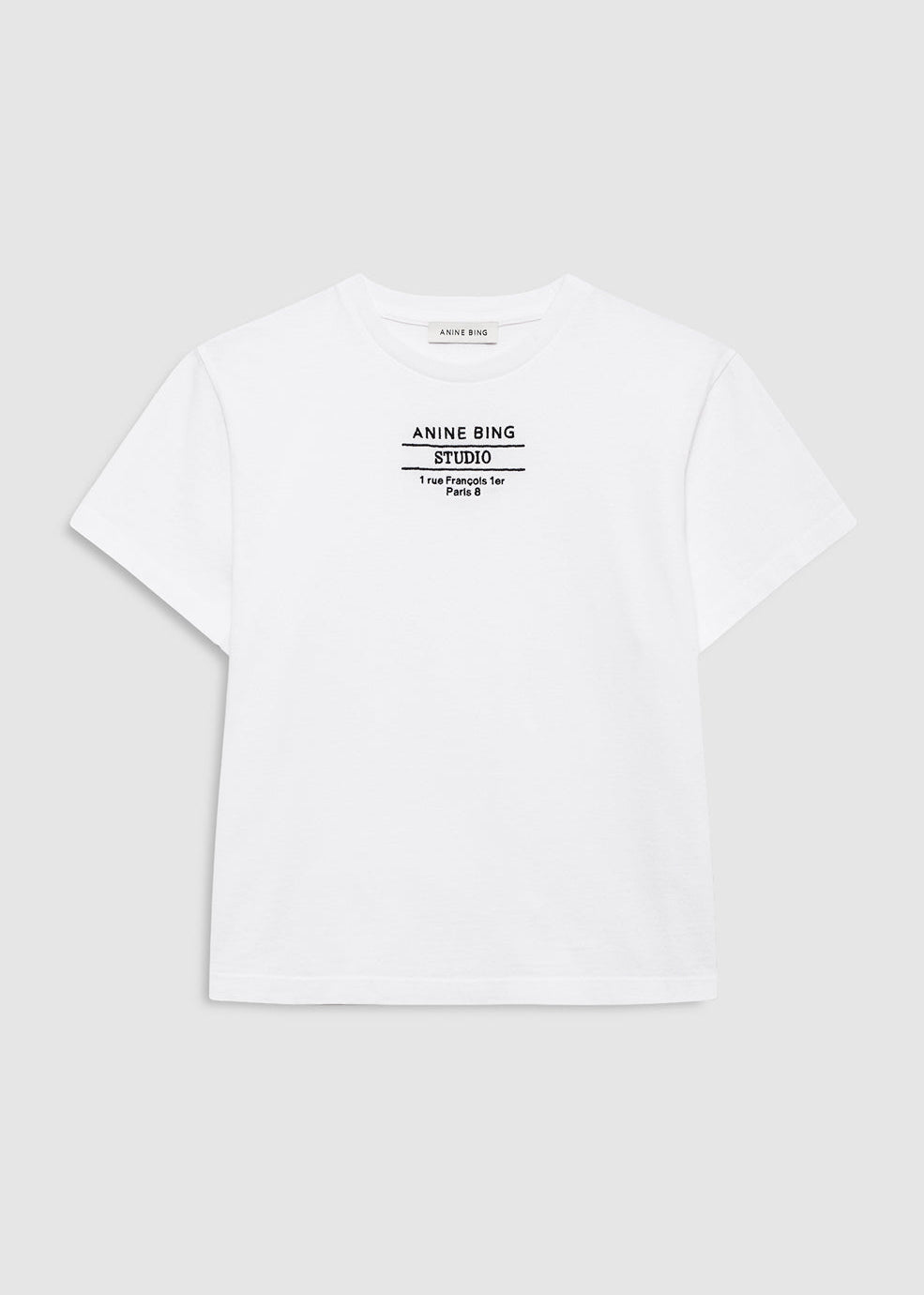 SHELLEY TEE STUDIO IN WHITE