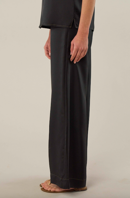 La Prestic Ouiston Giudecca silk pant in black