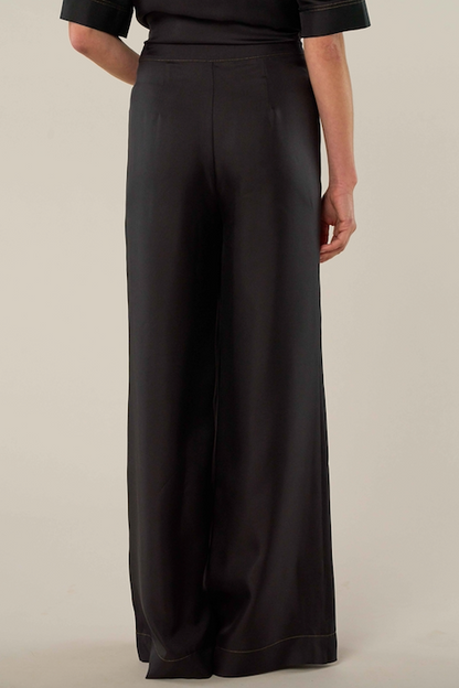 La Prestic Ouiston Giudecca silk pant in black