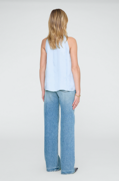 MARIE TOP - PALE BLUE