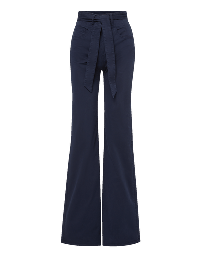 Rosanna Corset Wide Leg Pant in Navy