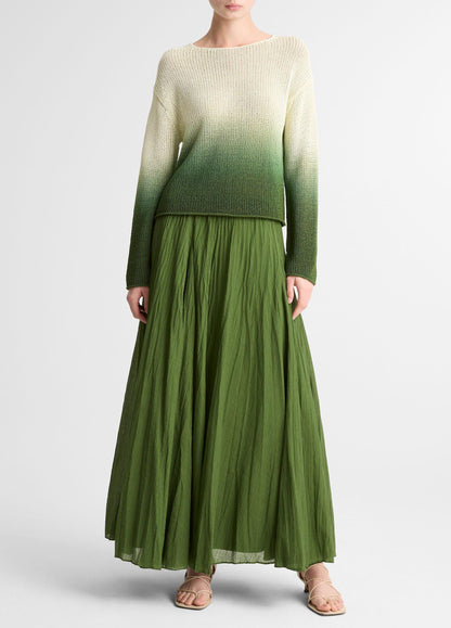 Dip Dye Italian Cotton Pullover by Vince - view 4