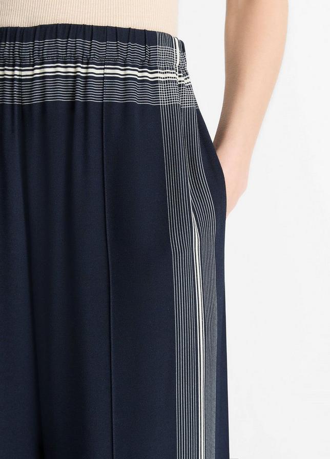 HANDKERCHIEF STRIPE PULL ON PANTS