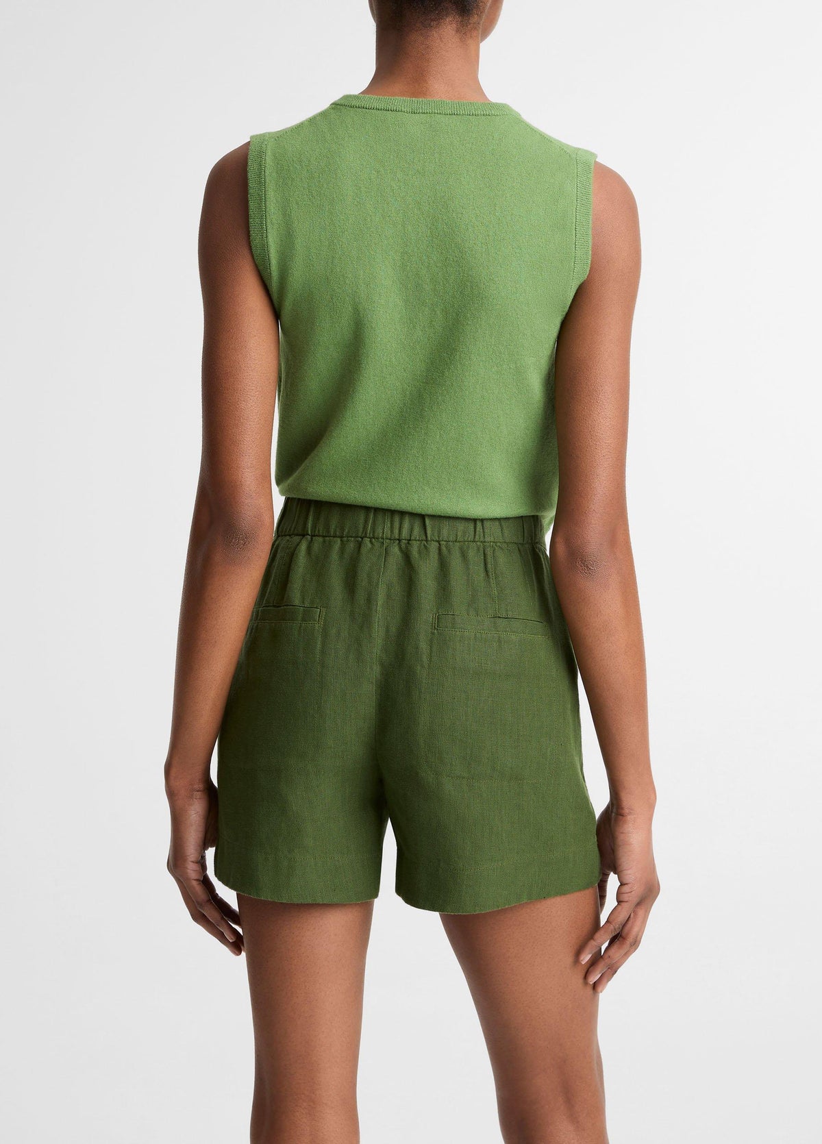 Mid Rise Hemp Short Herb by Vince - view 3