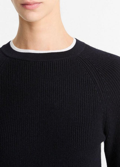 EVERYDAY CREW WOOL & CASHMERE SWEATER